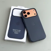 Capa de tecido com tecnologia Original adequada para iPhone 17 Pro e Pro Max MagSafe com suporte para animação Pop-up.