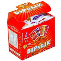 Pirulito Dipnlik Display C/25 Unidades 200g Nostálgico