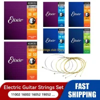 Cordas De Revestimento Acústico Elixir Corda 80/20 Fósforo Níquel 12052 16002 16027 16052 16102