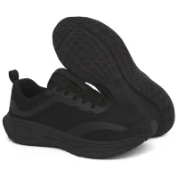 Tenis MV3 unissex Preto colorido Masculino Academia Lazer Corrida