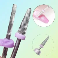 2 Pçs Kit 3/32 " 5 Em 1 XXF Profissional Carboneto Prego Brocas , Tungstênio High-End De Aço De Tecnologia , Cutícula Bi